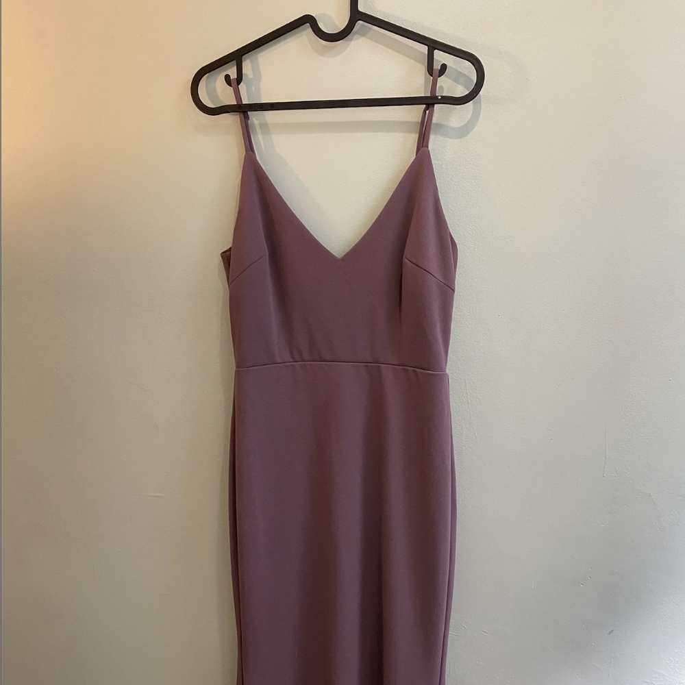 Mauve formal dress
